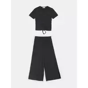 Sinsay - Set majica kratkih rukava i pantalone - crno