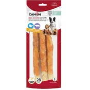 Camon Goveji žvečljivi zvitki s piščancem - 3 kosi 28 cm