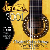 La Bella 2001 EXTRA HARD strune za klasično kitaro
