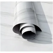 shumee Samolepilna sijajna marmorna tapeta za stene/furnir pohištva 60 cm x 10 m