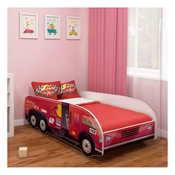 Acma djecji krevet s motivom 140x70 cm 03-Dakar crvena