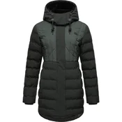 Ragwear Zimska jakna Ashanta temno zelena