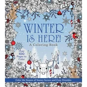 WINTER IS HERE COLORING BK