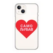 Maska Nanobit Print za iPhone 13 Ljubav