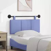 Vidaxl Viseče vzglavje postelje Jeans modra Blago