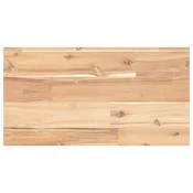 Vidaxl Plavajoča polica 40x20x2 cm neobdelan masiven akacijev les