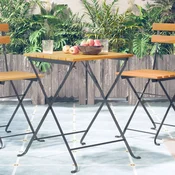 Bistro stol 55 x 54 x 71 cm od masivnog bagremovog drva