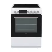 VOX CHT6155WQ Elektricni Šporet, 69 l, 60x85x60 cm, Turbo Rerna, Beli