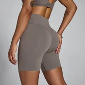MP Womens Tempo Hybrid Seamless Shorts - Ash Grey - XXL