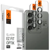 Spigen Spigen Optik.TR Zaščitno steklo za objektiv fotoaparata 2 paketa - zaščitno steklo za objektiv 2 kosa za Samsung Galaxy S23 / S23+ (črno)