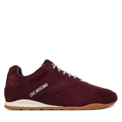 LOVE MOSCHINO Superge JA15352G1PIGB55A Bordo rdeča