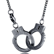 Ogrlica PU-15121 - Crna KP15121