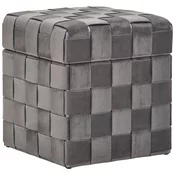 Xora TABURE, tekstil, leseni material siva