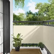 Balcony ekran 90 x 200 cm PU prekriveni oksford alu