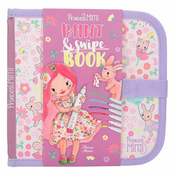 Princess Mimi Knížka na kreslení , Nelly, 8 šablon, 6 fixů