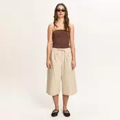 Cropp - Bermuda pantalone - BEŽ