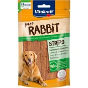 Priboljški za psa Rabbit strips s kuncem 80g Vitakraft - Kunec - Mehki mesni priboljški - Vitakraft