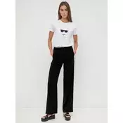 Karl Lagerfeld Ženske pantalone 211W1003-999, Crne