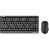 A4Tech A4-FG1112 fstyler bežicna tastatura bezicni mis USB, Grey