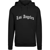 Mister Tee Majica Los Angeles črna/bela