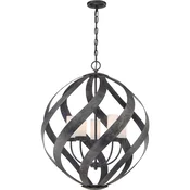 Quintiesse QN-BLACKSMITH-5P-OBK -Spoljni luster BLACKSMITH 5xE14/40W/230V IP44 crna