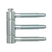 Natični tečaj 3 del. za brazd. les. vrata, o 18 mm, viš. 61 mm, cink. jeklo