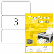 Herma Top Stick 8793 naljepnice, 200 x 95 mm, bijele, 100/1