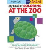 My Book of Coloring: At the Zoo