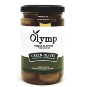 Olymp Zelene olive polnjene s papriko jalapeno 300g