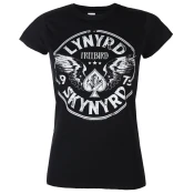 Metal ženska majica Lynyrd Skynyrd - 1973 Circle Patch - HYBRIS - PA-5-LYSKY006-41299-BK
