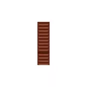 Pašček Apple Watch 41mm: Umber Leather Link - M/L (mp823zm/a)