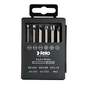 Set bitova Felo Industrial Bit-box Profi 73 mm SL/PH/XENO 03192716 6 kom