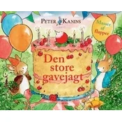 Danska otroška kartonka z zavihki Peter Kanin - Den store gavejagt