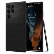 SPIGEN LIQUID AIR ZA SAMSUNG GALAXY S22 ULTRA MAT ČRNA