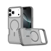INF Magnetno ohišje Slim Fit, združljivo z iPhone 17 Pro Max - sivo, brezžično polnjenje Magsafe, (5000274423)