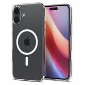 Ovitek Spigen Liquid Crystal MagFit za iPhone 16 Plus - clear