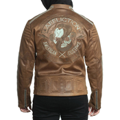 Moška jakna AFFLICTION - QUICKSTRIKE - 110OW427-TAN