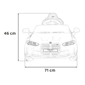 Licenciran avto na akumulator BMW M4 - črn