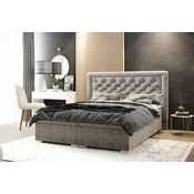 Boxspring postelja Glamour 160x200 cm