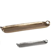 ADTREND Okrasni pladenj z ročaji Metal 61x15xh5cm/več barv/kovina