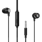 Borofone slušalke BM28 Tender Sound z mikrofonom črne