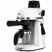 FLORIA Aparat za espresso kafu, 800W, Bijeli