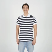 Rang Muška polo majica Maddox M, Teget-bela