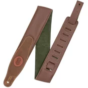 Levys MGS80CS-BRN-GRN Usijni kitarski pas Brown & Green