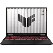 ASUS TUF Gaming A16 prijenosno računalo, Ryzen 7-260, 32 GB RAM-a, 512 GB + 512 GB SSD, Windows 11 Home, RTX 5050, 165 Hz