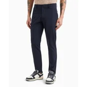 EA7 Emporio Armani Hlače iz tkanine 7M000509 AF14589 UB102 Mornarsko modra Slim Fit