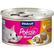 VITAKRAFT POESIE mousse piščanec – mokra hrana za mačke – 85 g