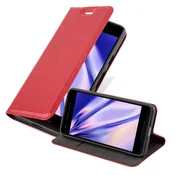 Cadorabo Cadorabo Ohišje, združljivo z Google PIXEL 2 XL v rdeče jabolko - Zaščitni ovitek z magnetnim zapiranjem, stoječo funkcijo in režo za kartice, (20549326)
