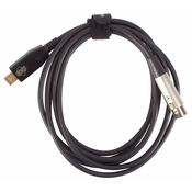 slomart kabel sontronics xlr-usb - kabel xlr-usb za dinamične mikrofone, 3 metre