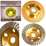 shumee Diamantni lončasti disk za brušenje betona 125 mm turbo